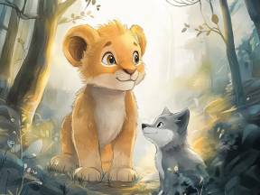 The Brave Little Lion