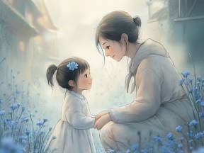 The Miracle of the Blue Flowers