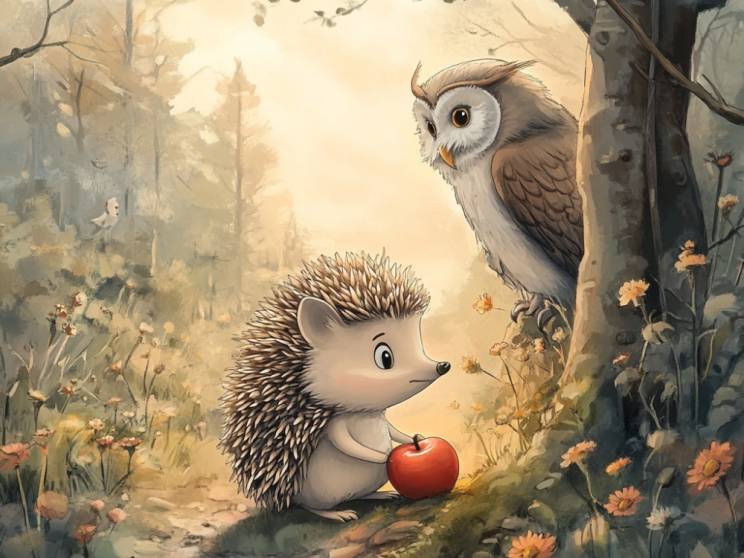 The Polite Little Hedgehog The Polite Little Hedgehog