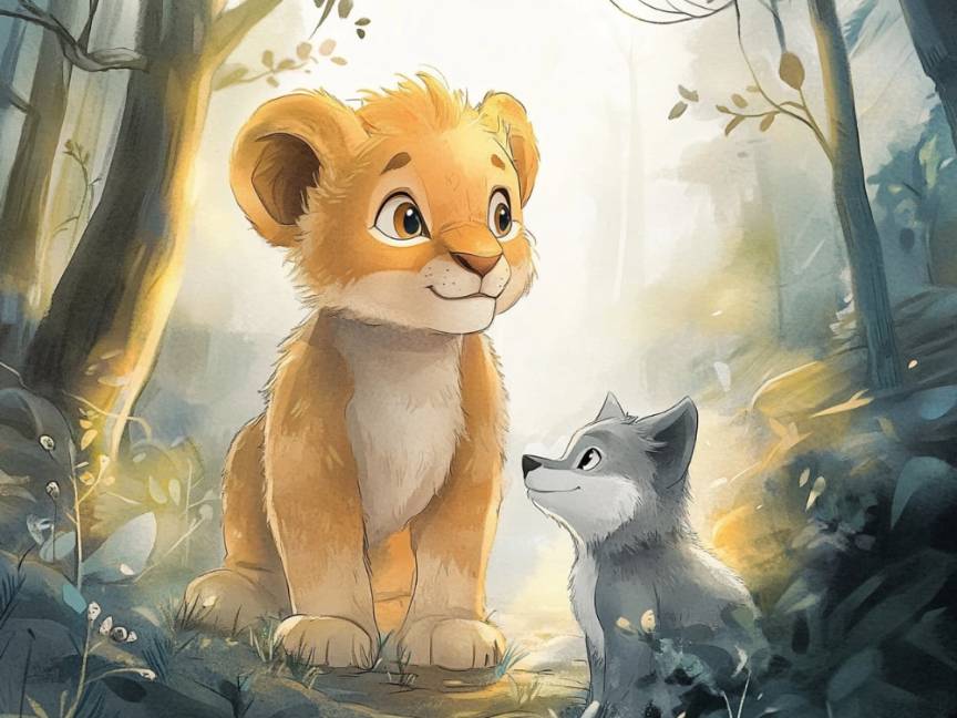 The Brave Little Lion The Brave Little Lion
