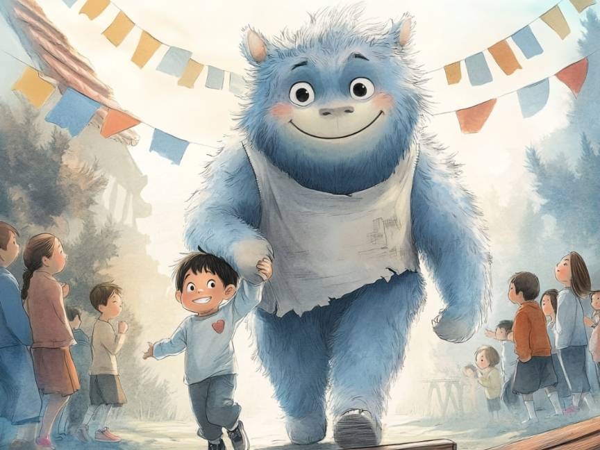 Theo and the Monster Dad
