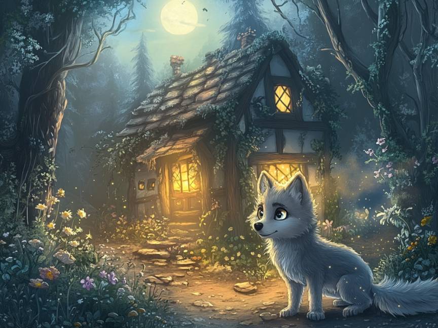 The Little Eraser Wolf