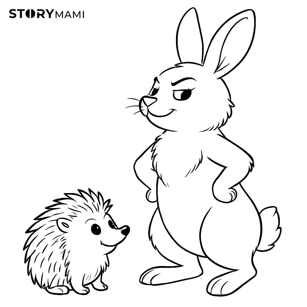 Rabbit and Hedgehog