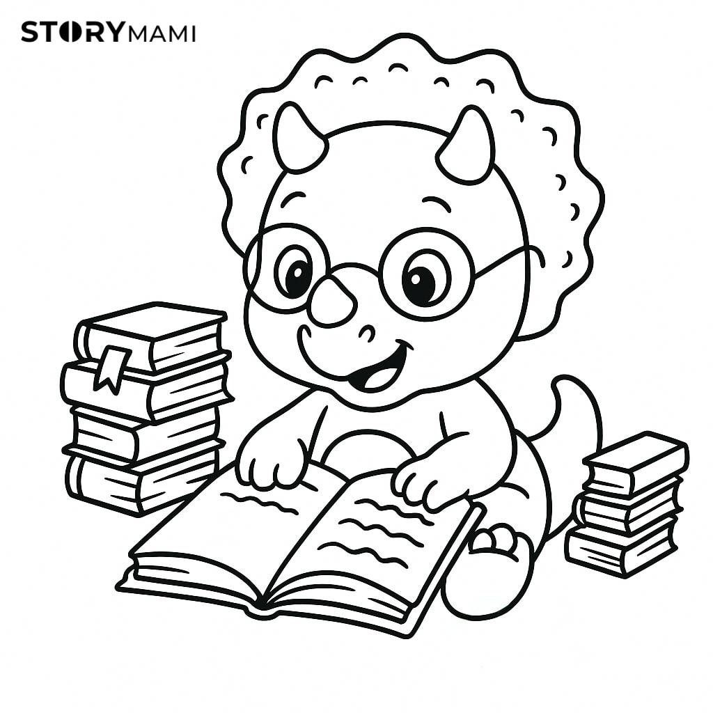 Triceratops Reading